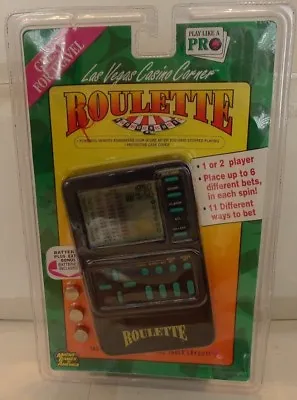 Electronic Hand Held Game - Roulette Micro Games MGA-809 1994 -NEW NOS • $22.77