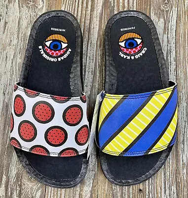 Adidas Adilette Boost Craig & Karl Multicolor Slides Sandals GY5351 Mens Size 5  • $59.99