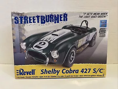 Revell Streetburner Ford Shelby Cobra 427 S/C Model Kit - 1:24 Scale CIB • $28.99