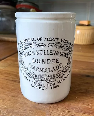 Vintage James Keiller & Sons Dundee - Stoneware Marmalade Pot 1lb Slim • £38.20