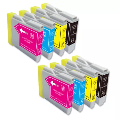 8P Ink Set Compatible With Brother LC51 MFC-230C MFC-240C MFC-5460CN MFC-5860CN • $13.99
