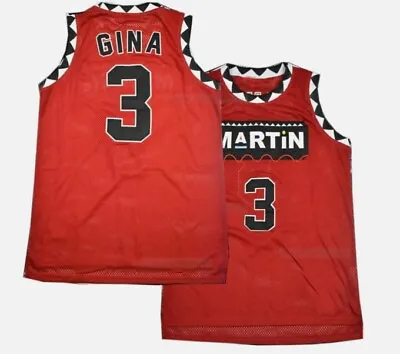 1992 Martin Damn Gina #3 Basketball Jersey Dress TV Marty Mar Sewn Women Men • $29.99