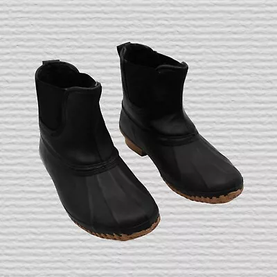 Style & Co. Womens Harlii Faux Leather Pull-on Duck Ankle Boots • $19