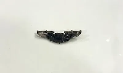 Vintage Sterling Silver WWII Military Pilot Aviator Wings Pin • $60