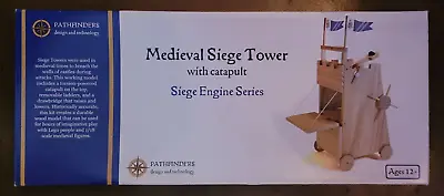 Pathfinders Medieval Siege Tower Model Kit Wooden • $22.95