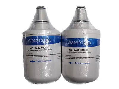 2x WD-DA29-00003G-original-replacement-fridge-water-cartridge-samsung-RSG5UUMH • £52