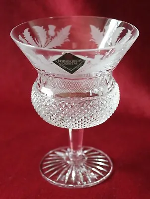 £50 • Buy Edinburgh Crystal Thistle Pattern - Champagne Coupe Glass