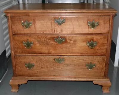 Early American Chippendale Period Maple Chest Of Drawers • $2750