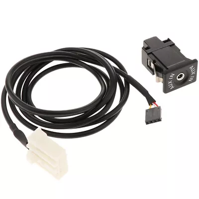 USB AUX Auxiliary Input Socket CABLE For Mazda 2 3 5 6 CX-7 CX-9 RX-8 MX-5/ • $28.42