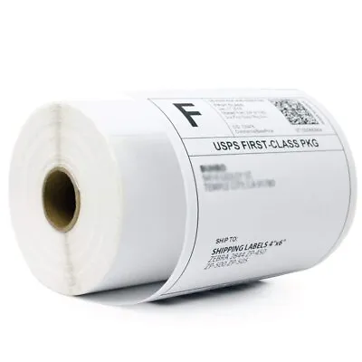 4 X6  Direct Thermal Shipping Labels 250 / Roll For Zebra 2844 ZP450 Eltron • $15.92