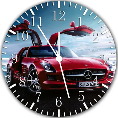 Mercedes Benz SLS Frameless Borderless Wall Clock Nice For Gifts Or Decor W324 • $22.95