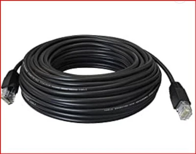 £19.99 • Buy 30m (100ft) CAT6 Cable, Outdoor External Ethernet Cable, 100% Solid Copper