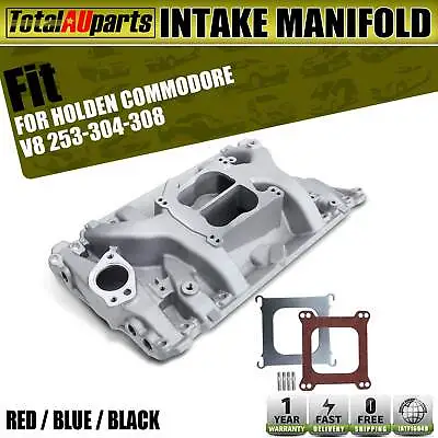 Intake Manifold For Holden Commodore V8 253-308 Dual Plane ED2194 With Gaskets • $309.99