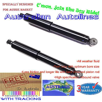 2 Mitsubishi Pajero NH NJ NK NL With Rear Coil Springs HD Rear Shock Absorbers • $120