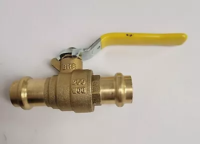 Milwaukee Valve Ba-480b 1/2  Brass Ball Valve. 200 Wog. • $7.49