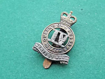 4th Queen's Own Hussars Cap Badge (QC) • £1.99