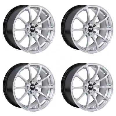 18x8.5 VMR V701 5x112 35 Hyper Silver Wheels Rims Set(4) 57.1 • $1040