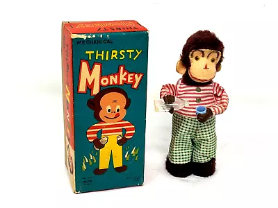 Thirsty Monkey With Box Vintage ALPS Mechanical • $49.99