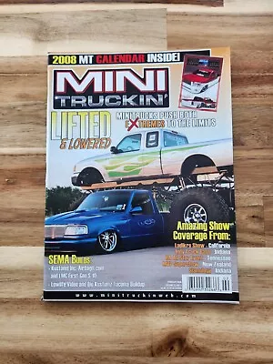 Mini Truckin' Magazine February 2008 Vol. 22 Minitruckin Trucking • $22