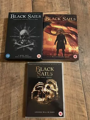 £10 • Buy Black Sails Series 1-4 DVD
