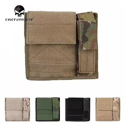 Emersongear Tactical Admin Light MAP Pouch Military Tactical Molle Pouch EM9022 • $22.03