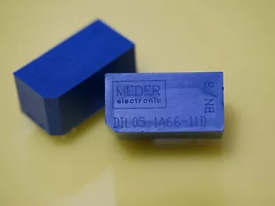 MEDER Electronic DIL05-1A66-11D Reed Relay X 2pcs NOS • $19.99