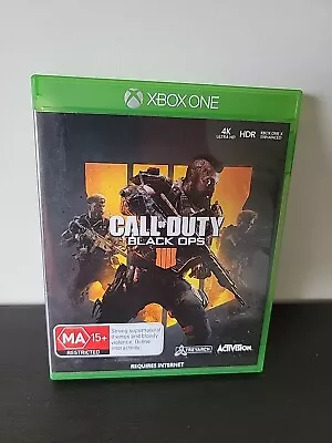 Call Of Duty : Black Ops 4 - Xbox One Game - Tested And Working • $18.99