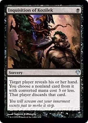 INQUISITION OF KOZILEK Modern Event Deck MTG Black Sorcery Unc • £1.23