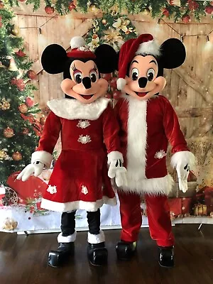 Adult Mickey And Minnie Christmas Costume  • $820