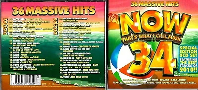 Now That's What I Call Music 34 2cd Set (36 Tracks)- Katy PerryJustin Bieber + • $14.89