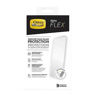 OtterBox Alpha Flex Samsung Galaxy S23 5G (6.1 ) Screen Protector Clear • $57