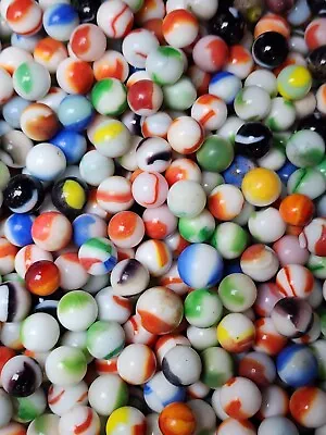 One Pound Of Older Marble King Marbles In Dug To N-m Condition $16.49 Postpaid • $16.49