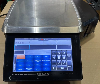 $799.97 • Buy Hobart HTi-LH Scale With Printer, Walmart Pull W/ O/S, Front Screen, Used - Nice