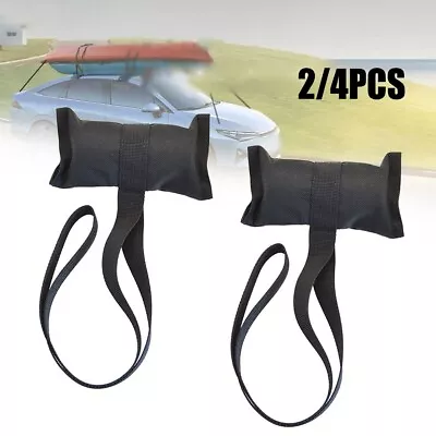 Lightweight Anchor Strap For Kayak Car Canoe Tie Down Rope With Adjustable Loop • $23.17