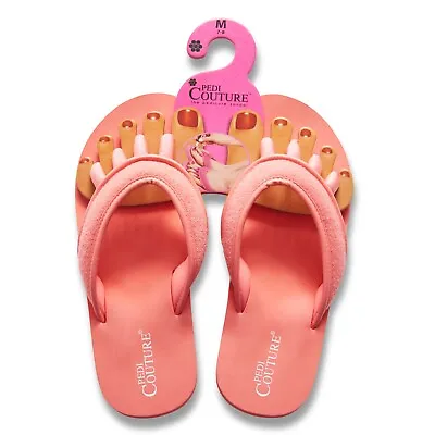 Pedi Couture Toe Separator Sandals For Women- Pedicure/Yoga Sandal- Arch Support • $21.95