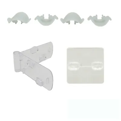 £5.39 • Buy Vision Cage Replacement Parts Corner Clips L Shaped Clips Square Shape Centre