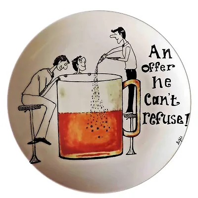 £155.21 • Buy Beer Buddies - Cheers To The Unforgettable Drunk, Decorative Plate With Stand