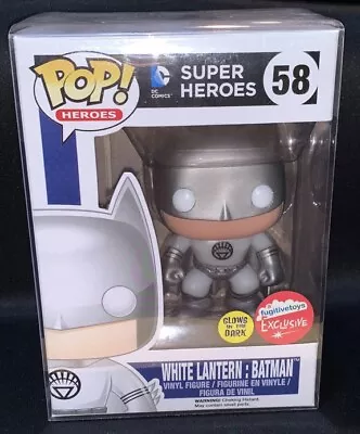 White Lantern: Batman Funko Pop #58 (Glow) (Fugitive Toys Exclusive) • $13.50