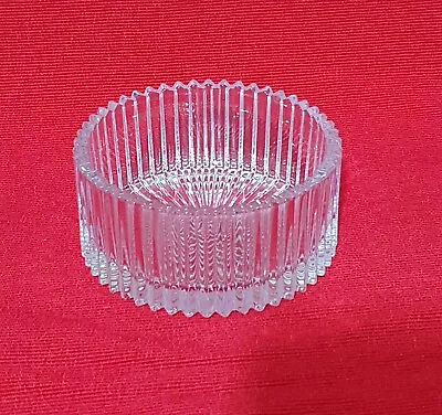 Mikasa Diamond Fire Hostess Bowl Round Crystal Serving Bowl 4 In X 2 In • $85