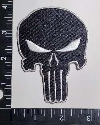 The Punisher Marvel Skull  Iron On Quality Patch Fast Shipping   • $12.75