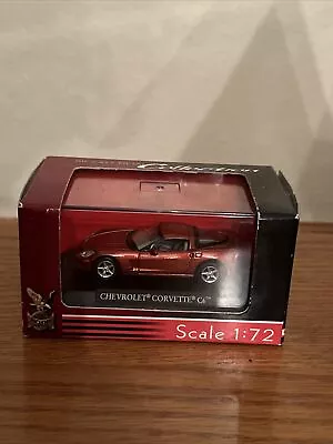 Yat Ming - Chevrolet Corvette C6 - Red - 1:72 Die Cast Metal Collection **rare** • $13