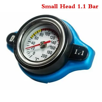 £13.07 • Buy Small Head 1.1 BAR Car Thermostatic Radiator Cap Cover With Water Temp Gauge