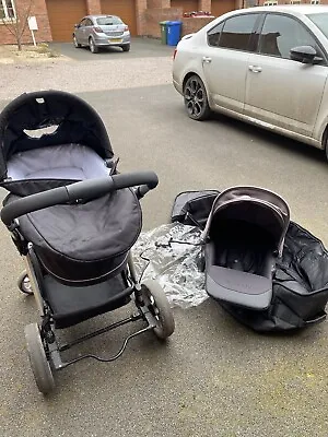 Icandy Apple 2 Pear Pram Bundle • £75