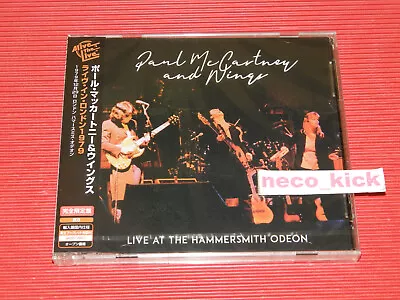 4BT PAUL McCARTNEY & WINGS LIVE AT THE HAMMERSMITH ODEON 1979 JAPAN 2 CD • $29.57