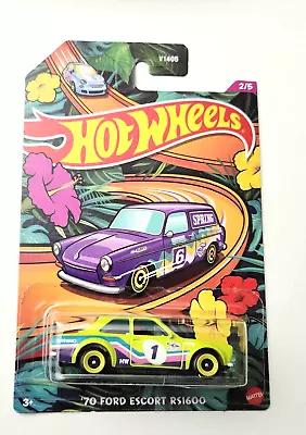 Hot Wheels '70 Ford Escort RS1600 Green #2 2/5 - 2024 Spring Series • $9.99