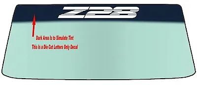 $14.08 • Buy For Chevrolet Camaro Z28 Windshields Banner Graphic Die Cut Vinyl Decal