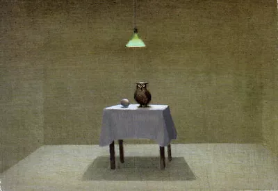 Michael Sowa Artist Owl 5219 Inkognito Postcard 4525 • $6.99