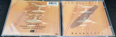 Led Zeppelin – Remasters - 2003 Double CD Excellent Cover VG+ • $20