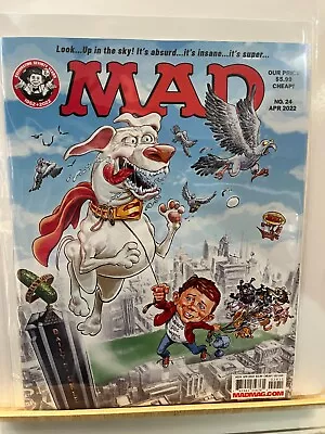 MAD! #24 2022 Brand New NM Ships Magazine Bagged And Boarded • $6.65