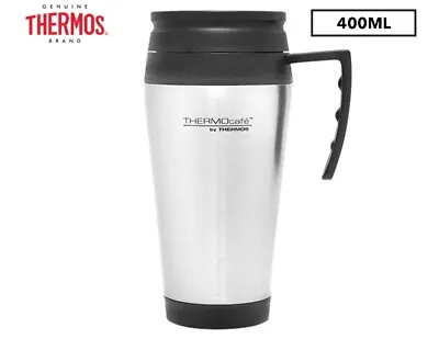 $12.99 • Buy Thermos 400mL Stainless Steel Insulated Travel Mug - Silver/Black Premium Qualit